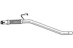 RA24 Tubo Gas Scarico Centrale Panda(141_) 0.9 92'-96'