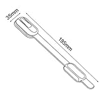 SicurezzaPrima® EasyLock – die Baby Schubladensicherung, Kindersicherung für Schublade und Schranktür, Eckschloss als Schrankschloss und Türriegel zur Schranksicherung ohne Bohren, 6er Pack - 6