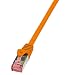 Produktbild LogiLink CQ2048S CAT6 S/FTP Patch Kabel PrimeLine AWG27 PIMF LSZH orange 1,50m