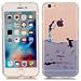 Produktbild JINCHANGWU iPhone6(4.7)6G iPhone 6 / 6S - 4,7" Zoll Strass Weich TPU Hülle Schutzhülle Rahmen Transparent soft Silikon Handyhülle Flexible Slim Back Case Full Body Cover Dünn Handytasche Portect Schlank Glatt Schale Thin Protective Shell Gel Beliebte Marken Nette Pinguine