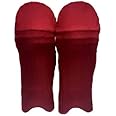 Raizex Colored Cricket Batting Pads Covers, Leg Guards Clads, Protection from Ball Scratches and dust (Maroon, Men's Size)