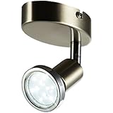 LED Wandspot schwenkbar 230V GU10 IP20 LED Wandleuchte Deckenlampe LED Leuchte LED Deckenspot Wohnzimmerleuchte Spot LED Spotleuchte LED Leuchte Kinderzimmer Wand Lampe 230v EEK A+ 250lm Drehbar