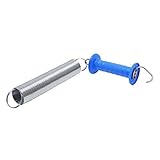 Contenido de envío: 1 Empuñadura para puerta eléctrica azul + 1 Muelle galvanizado