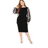 Rundkragen,knielang, Hohe Taille,langarm