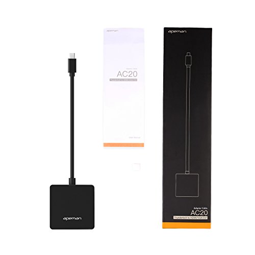 APEMAN Mini Displayport DP zu HDMI/VGA/DVI Konverter 3 in 1 Multifunktionales Thunderbolt Kabel Adapter für PC mit Mini-Displayport - 6