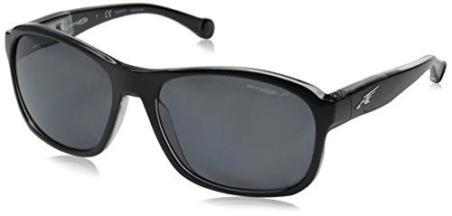 Arnette Uncorked gafas de sol, Black On Clear, 59 para Hombre