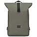 Price comparison product image Roll Top Backpack Waterproof Women & Men Olive Green - JOHNNY URBAN"ALEC" Rolltop Courier Rucksack Made of Water-Resistant Tarpaulin - Cycling Daypack, Flexible & with Removable Laptop Compartment