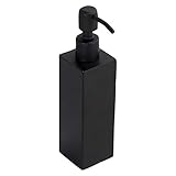 Nombre: Dispensador de jabón CUHAWUDBA Nuevo Acero Inoxidable Hecho a Mano Negro Dispensador de Jabón Líquido Accesorios de Bao Cocina Hardware Conveniente Moderno