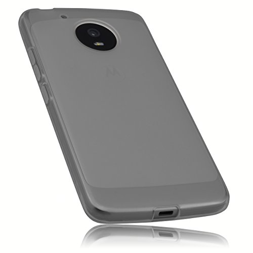 Preisvergleich Produktbild mumbi Schutzhülle für Lenovo Moto G5 Hülle transparent schwarz