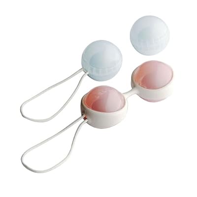 Lélo Boule Geisha Luxe Haut de Gamme Luna Beads Classic by Lelo Sextoys - Couleur Rose/Bleu