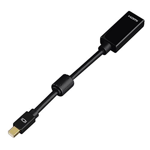 Hama Mini-DisplayPort-Adapter Ultra HD (Mini-DisplayPort-Stecker auf HDMI-Buchse) 4K Ultra HD, vergoldet, doppelt geschirmt, schwarz - 3