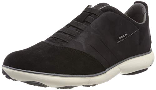 Geox U Nebula B, Zapatillas para Hombre, Negro, 42 EU