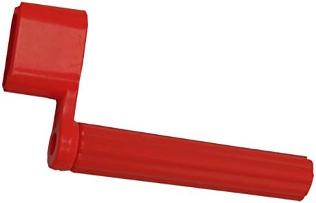 Tikan Sound String Winder for Ukuleles, Guitars, Banjo, Mandolin, Violins, Fiddles & Bass (Red)