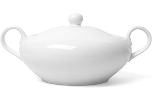 Holst Porzellan Culina TE 001 Soupière avec couvercle Blanc 2,50 l