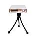 Produktbild SO-buts Mini Projektor Beamer DLP Micro Projektor Heimkino HD1080P Mobile Smart Projektor für Smartphones, iPhones, iPads, Laptops, Tablets (Gold)
