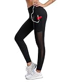 legging weiss Bauch Hohe Taille Unterstützung - Sie brauchen sich keine Sorgen zu machen, die exzellente Flexibilität der Yogahosen kann Ihre Hüften perfekt umarmen, Ihre Taille zeigen und Sie schlanker und stylischer aussehen lassen.