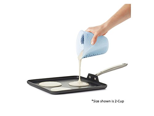 OXO Good Grips 250ml Messbecher, Silikon, 8 x 8 x 10 cm - 4