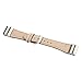 Produktbild Hunpta Klassisches Leder Armband mit Metallverbindern für Fitbit Charge 2 (Beige B)