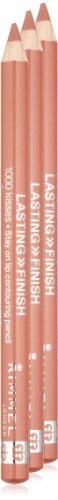 Rimmel London 1000 Kisses Lip Liner, Tiramisu - 1.2 g (Pack of 3)