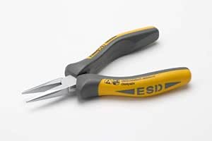 Meister 1902200 ESD-Spitzzange gerade 130mm