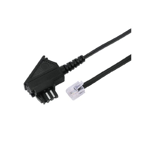 Hama Anschlusskabel, TAE-N-Stecker - Modular-Stecker 6p4c, 10 m