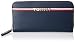 Produktbild Tommy Hilfiger Damen Corp Leather Lrg Za Geldbörse, Blau (Tommy Navy), 10x2.5x20 cm