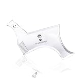 Transparente Bartschablone von Beardman - Innovatives 2017er...