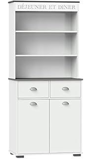 Buffet de cuisine sur roulettes ASTRID ultra pratique!