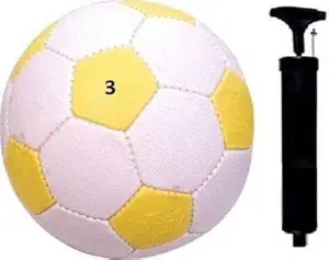 Tiny Treats Gallery Football Combo Pack 1 Football with 1 Pump Soccer Fun and Activity Game All Age Groups Kids Fans Football New Age All Surface Football