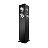 Conexión Bluetooth 4.1 Energy Sistem Tower 8 - Equipo de Home Cinema, Bluetooth, panel táctil, RMS: 100 W, USB, FM, negro