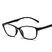 Produktbild Neue Mode Unisex Blauen Film Flache Brille Retro Myopie Brille Rahmen Einfache Anti-Blaues Licht, Hellen Schwarzen Rahmen