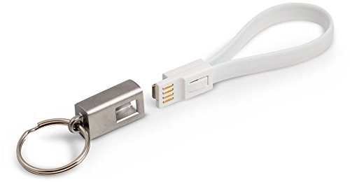 ARKIN ChargeLoop – Schlüsselanhänger USB 2.0 Ladekabel/Datenkabel Apple Lightning – Flachkabel fürs Smartphone/Handy z.b. iPhone 5, iPhone 6, iPhone 6s, iPad – Mobiles Akkukabel für den Schlüsselbund - 3