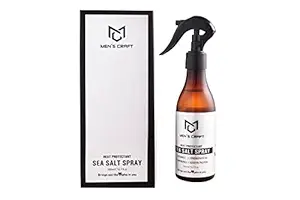 MENS CRAFT Sea Salt Spray- Heat Protectant | Pink Himalayan Salt | Vitamin E | Lemongrass Essential Oil | Keratin Protein | Bhringraj | 100% Vegan