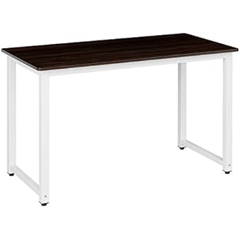 AC Design Furniture 43553 Schreibtisch Laura, Holz Lack weiß matt mit 1