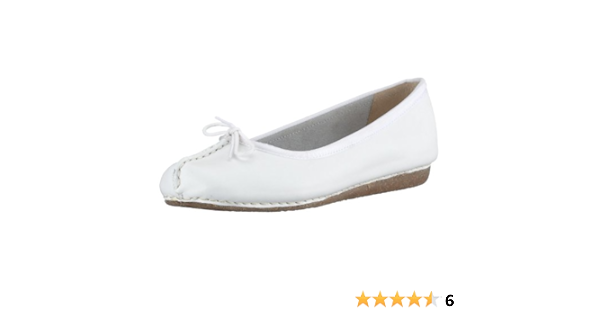 clarks ballerina freckle face