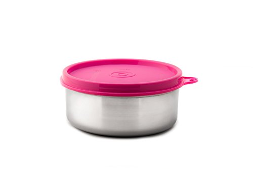 Signoraware Executive Medium Stainless Steel Container, 350 ml/20mm, Pink