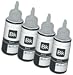 Produktbild Printing Saver T6641 C13T664140 SCHWARZ (4) Tintenflaschen zum Nachfüllen (70ml) für Epson EcoTank ET-2500 ET-2550 ET-2600 ET-4500 ET-4550 ET-14000 L120 L200 L210 L310 L350 L355 L365 L555 L1300