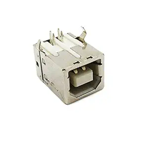 USB Female Type-B Port 4-Pin Right Angle PCB DIP Jack Socket