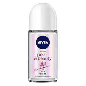 NIVEA Deodorant Roll On, Pearl & Beauty For Women 50ml