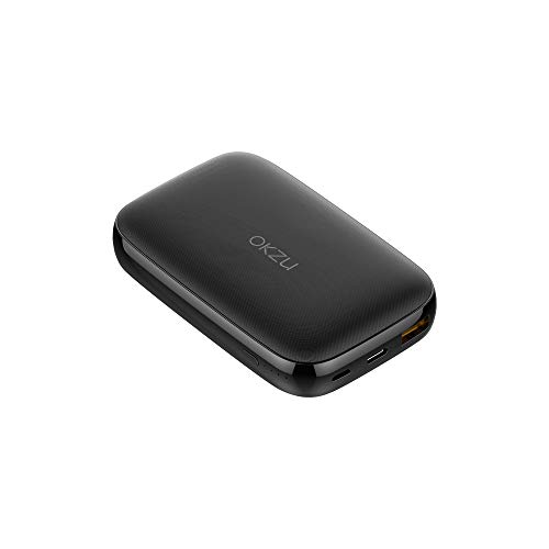 OKZU 10000mAh USB C Power Bank, QC 3.0 Power Delivery Portable Charger, 18W PD Portable External Battery Pack for iPhone, Google Pixel, Samsung, Huawei, iPad, Tablets