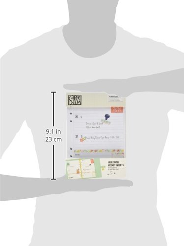 Carpe Diem Querformat Weekly fügt, weiß - 3