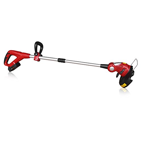 ROTENBACH 18V Li-Ion Akku Rasentrimmer 26cm Freischneider Motorsense inkl. Ersatzakku Ersatzspule Teleskopstiel - 3