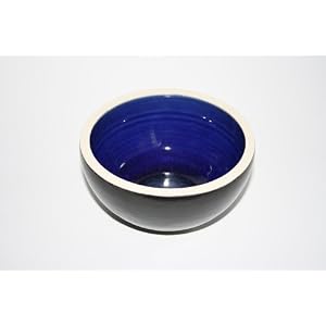 korium Shaving bowl Black 'n Blue - handmade ceramics - Image 3