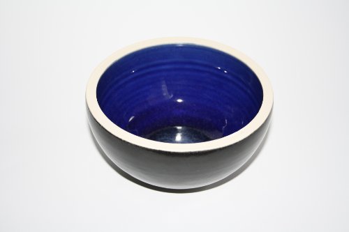 korium Shaving bowl Black 'n Blue - handmade ceramics - Image 3