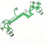 GAMENOPHOBIA New Replacement Board Button Ribbon Cable sheet for PlayStation 4 PS4 Wireless Controller model JDM-040