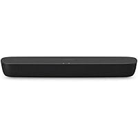 Panasonic SC-HTB200EGK Soundbar 80W Bluetooth, Design Ultra Compatto, Surround 2 Ch, HDMI Arc, Input Ottico, Nero