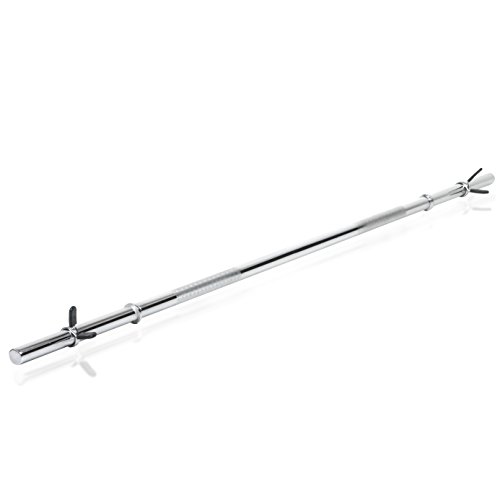 ScSPORTS Langhantelstange 180 cm Durchmesser 30 mm mit Schnellverschlüssen Gewicht 10,5 kg