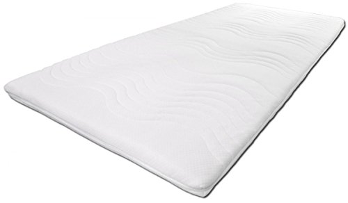 SW Bedding H2 Topper Matratzenauflage Kaltschaum 180x200 x 6 cm Bezug Pollux versteppt Auflage Boxspringbett - 120 Tage Probeschlafen