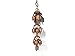 De Kulture Works Handmade Feng Shui Wind Bell/Chandelier Wind Chime For Home, Office, Outdoor Décor, 14.5*2.5*14.5 lwh (Inches) RS.1275.00