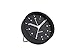 Produktbild Karlsson - Tischuhr, Uhr, Wecker Tinge - Stahl - schwarz - Ø9 x T3 cm - Design: Armando Breeveld